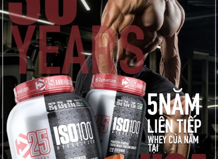 ISO100: Biểu Tượng Đỉnh Cao Của Dòng Whey Cao Cấp Tại Mỹ Và Việt Nam