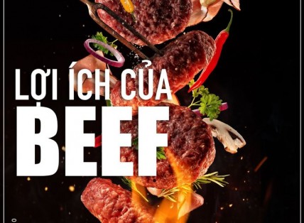 LỢI ÍCH QUAN TRỌNG TỪ THỊT BÒ