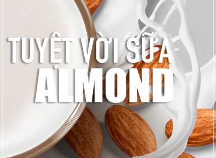 SỮA HẠNH NHÂN - LỢI ÍCH HÀNG ĐẦU