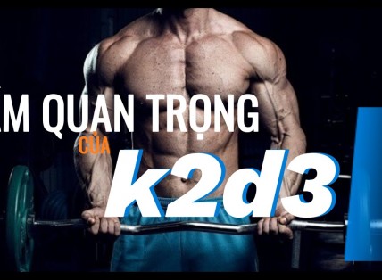Tầm Quan Trọng Của K2D3 Với Sức Khoẻ và Tập Gym
