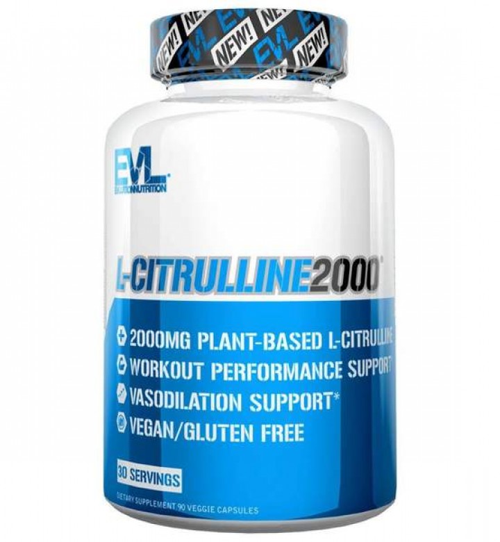 EVL l-Citrulline 2000 (capsures)