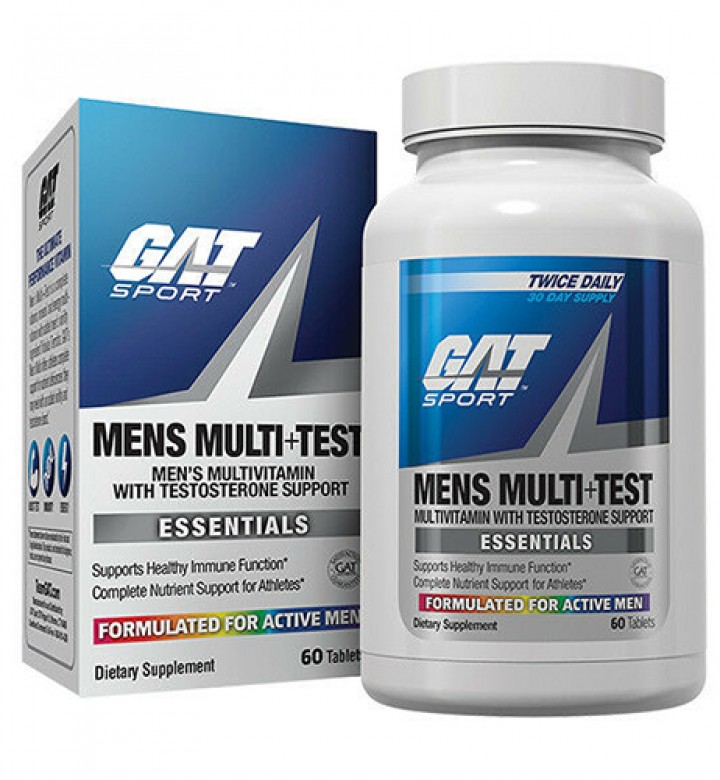 GAT MENS MULTI+TEST 60 tablets