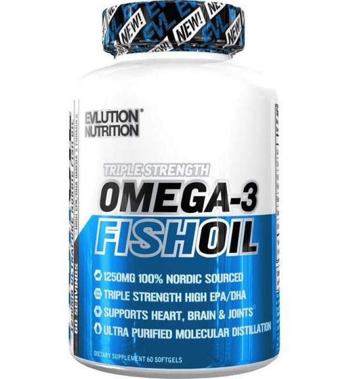 OMEGA- 3 FISH OIL (60 Servings)