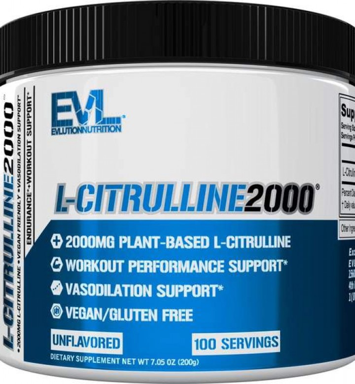 EVL l-Citrulline 2000 (100 servings)